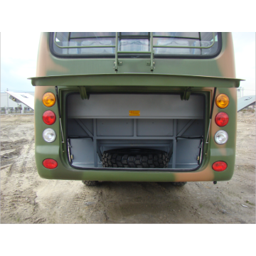 Autobus de véhicule hors route à six roues motrices